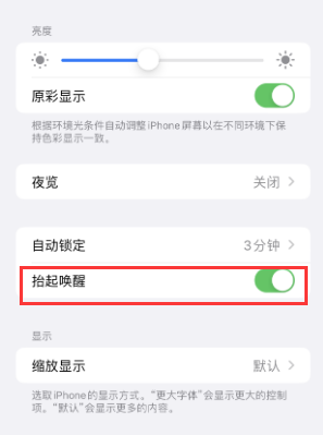 老边苹果授权维修站分享iPhone轻点无法唤醒怎么办