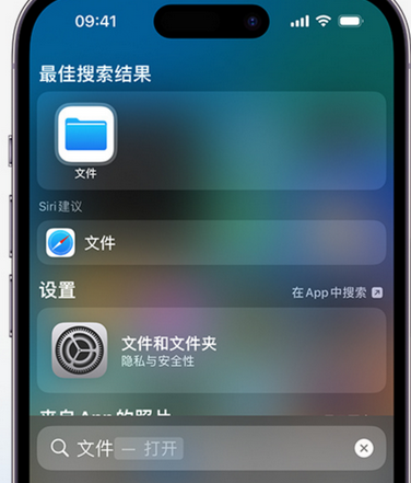 老边apple维修中心分享iPhone文件应用中存储和找到下载文件 